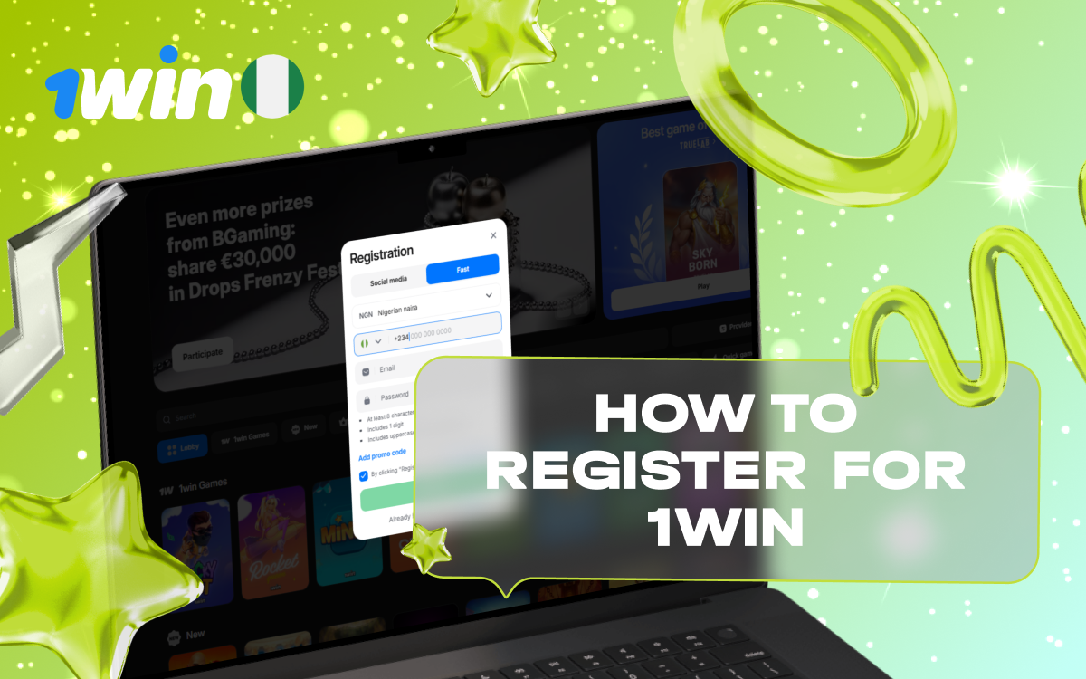 1win Registration: Sign Up & Get Welcome Bonus in Nigeria